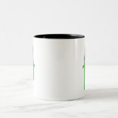 おバカなギークモンスター ツートーンマグカップ (中央)