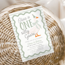 おバカなグースのグリーンリボン 1歳誕生日