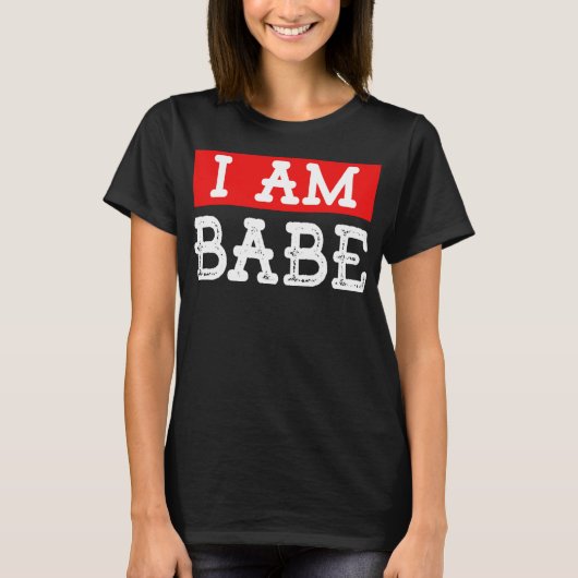 おバカな彼氏彼女おもしろペアグッズ Tシャツ (正面)