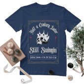 おバカな50歳の誕生日お祝いに Old Balls Club Still Swingin' Tシャツ