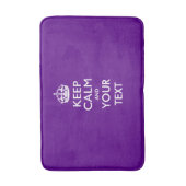 おパーソナライズされたと保もな文章 バスマット (正面縦)