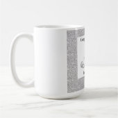 おパーソナライズされためでとう コーヒーマグカップ (左)