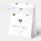 おパーソナライズされたエレガント願い箱 フェイバーボックス (正面サイド)