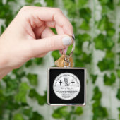 おパーソナライズされた世話になっております キーホルダー (手)