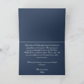 おパーソナライズされた世話になっております サンキューカード (内部)