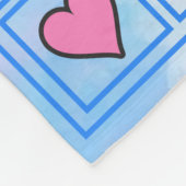 おパーソナライズされた世話に最高のなりました|  フリースブランケット (角)