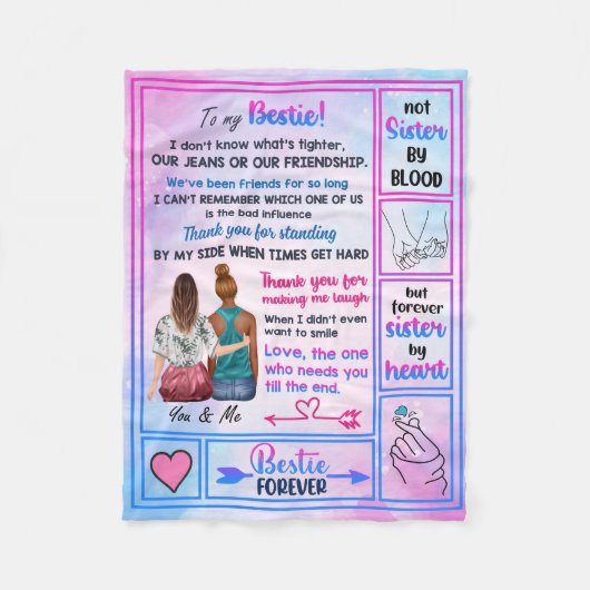 おパーソナライズされた世話に最高のなりました|  フリースブランケット (正面)