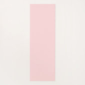 おパーソナライズされた前の名で蓮 ヨガマット (裏面)