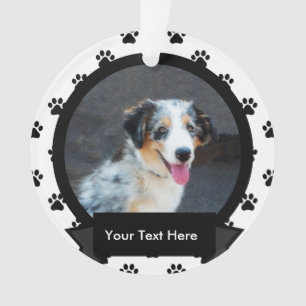 おパーソナライズされた前の愛犬 オーナメント