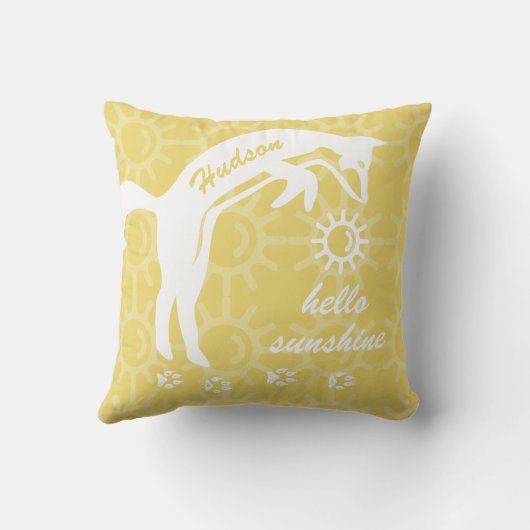 おパーソナライズされた前は俺のサンシャインキツネの跡だ クッション