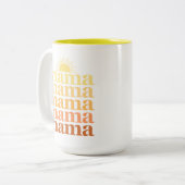 おパーソナライズされた前は俺のサンシャインマママママグだ ツートーンマグカップ (正面左)