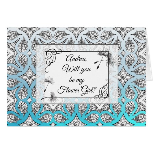 『おパーソナライズされた前は俺の花女のカードになる』 (正面横)