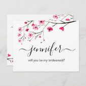 おパーソナライズされた前は俺の花嫁にな結婚れ 招待状 (正面/裏面)