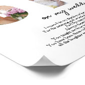 おパーソナライズされた姉さ結婚ん ポスター (角)