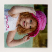 おパーソナライズされた子様のカスタム写真パズル ジグソーパズル (横)