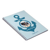 おパーソナライズされた客様の写真で家族旅行をクルーズ ノートブック (右側)