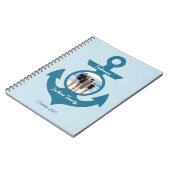 おパーソナライズされた客様の写真で家族旅行をクルーズ ノートブック (左側)