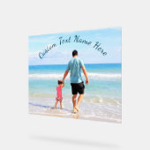 おパーソナライズされた客様の写真アクリルサインカスタム文字 アクリルサイン (傾斜)