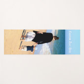 おパーソナライズされた客様の写真ヨガマットとカスタム文字 ヨガマット (正面(横))