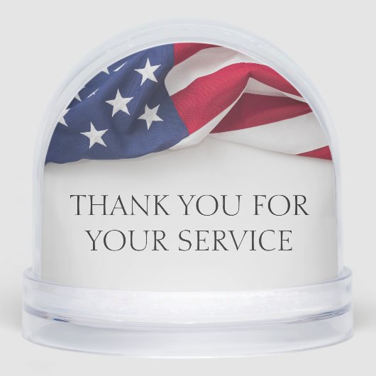 おパーソナライズされた客様の米国旗に感謝 (正面)