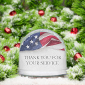 おパーソナライズされた客様の米国旗に感謝 (クリスマス)