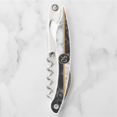 おパーソナライズされた客様の誕生日ウェイターのコルク抜きギフト ソムリエナイフ (正面)