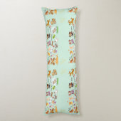 おパーソナライズされた客様または子供の名前 ボディピロー (裏面 (縦))