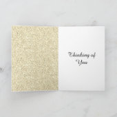 おパーソナライズされた得考える意様 カード (内部)