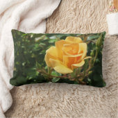 おパーソナライズされた楽しむ客様の退職の同僚バラ ランバークッション (ブランケット)