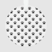 おパーソナライズされた猫様 オーナメント (裏面)