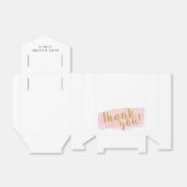 おパーソナライズされた礼結婚式の引き出物 フェイバーボックス (折り畳みなし)