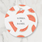 おパーソナライズされた礼 フェイバータグ (裏面)