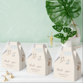 おパーソナライズされた礼Water Color Boho Baby Shower フェイバーボックス