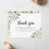 おパーソナライズされた葬式 |改善 ノートカード (正面/裏面インサイチュ)