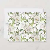 おパーソナライズされた葬式 |改善 ノートカード (裏面)