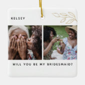 「おミニマル前は俺の花嫁のメイドになるかい？4写真 セラミックオーナメント (正面)