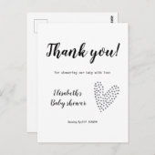 おミニマル礼のシャワーはがき ポストカード (正面/裏面)