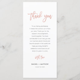 おモダンとぎ話バラ金ゴールド結婚サンキューカード メニュー