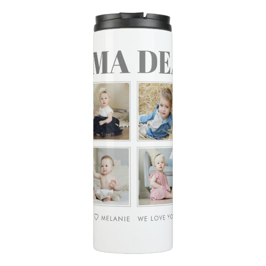 おモダンばあちゃんが好き8枚の写真 タンブラー (裏面)