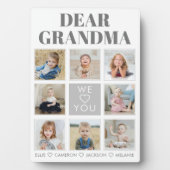 おモダンばあちゃんが好き8枚の写真P フォトプラーク (正面)