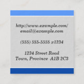 おモダンよびトレンディーのMake Artist名刺 スクエア名刺 (裏面)