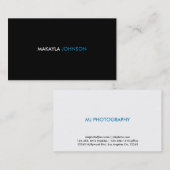 おモダンよびミニマルプロフェッショナル名刺 名刺 (正面/裏面)