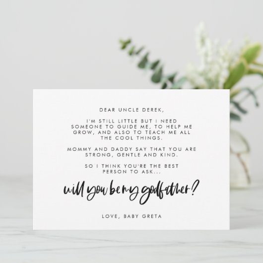 おモダンエレガント前は俺の文字カードか 招待状 (スタンド正面)