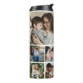 おモダン母さんに10枚の写真コラージュプレゼント タンブラー (回転左)