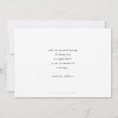 おモダン礼のシンプルCAPTIALSカラフル サンキューカード (裏面)