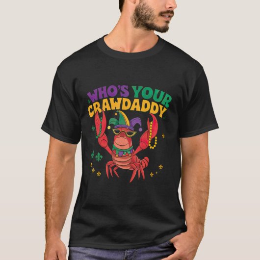 おユニーク前のクローダディのマーディグラス Tシャツ (正面)
