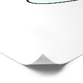 おーいホットティーおもしろいカップティープン ポスター (角)