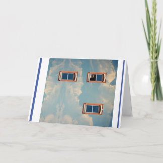 お一人感じで青い場合 カード