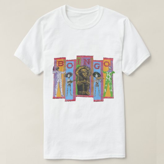 お一人様向け特別プレゼントOingo Boingo 80Sプレゼント Tシャツ (デザイン正面)