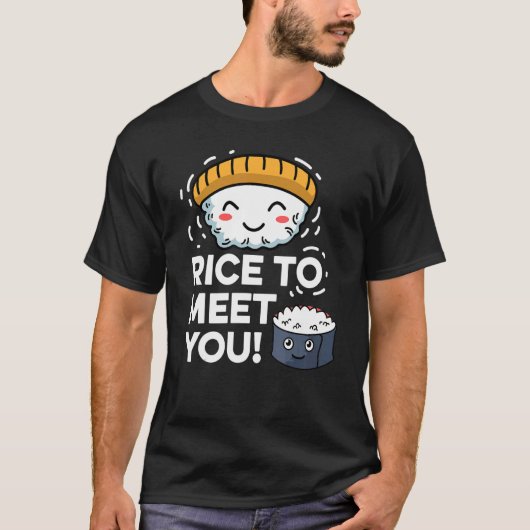 お一人様用のフレンドリー米 Tシャツ (正面)
